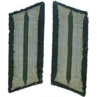 Wehrmacht M 35 collar patches for transport troops. Espenlaub militaria